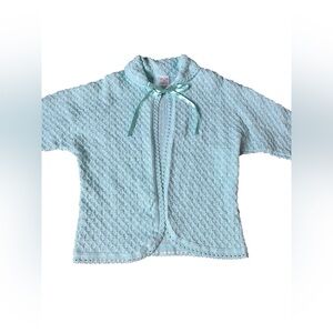 Vintage blue, acrylic sweater, small